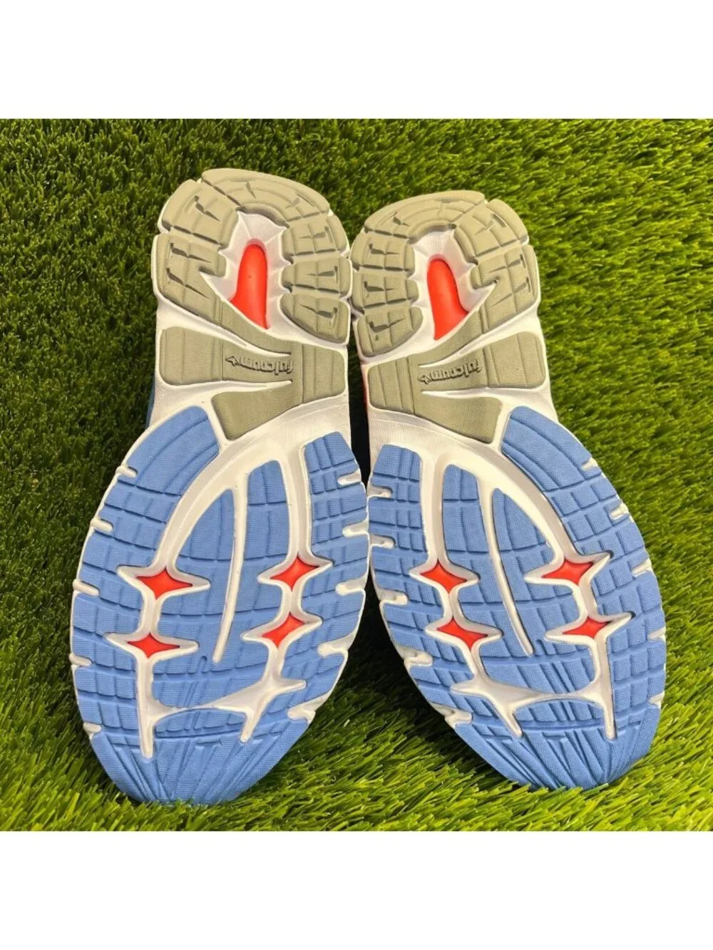 Karhu Fast 7 MRE Womens Size 9 Silver Lake Blue Athletic Running Shoes Sneakers